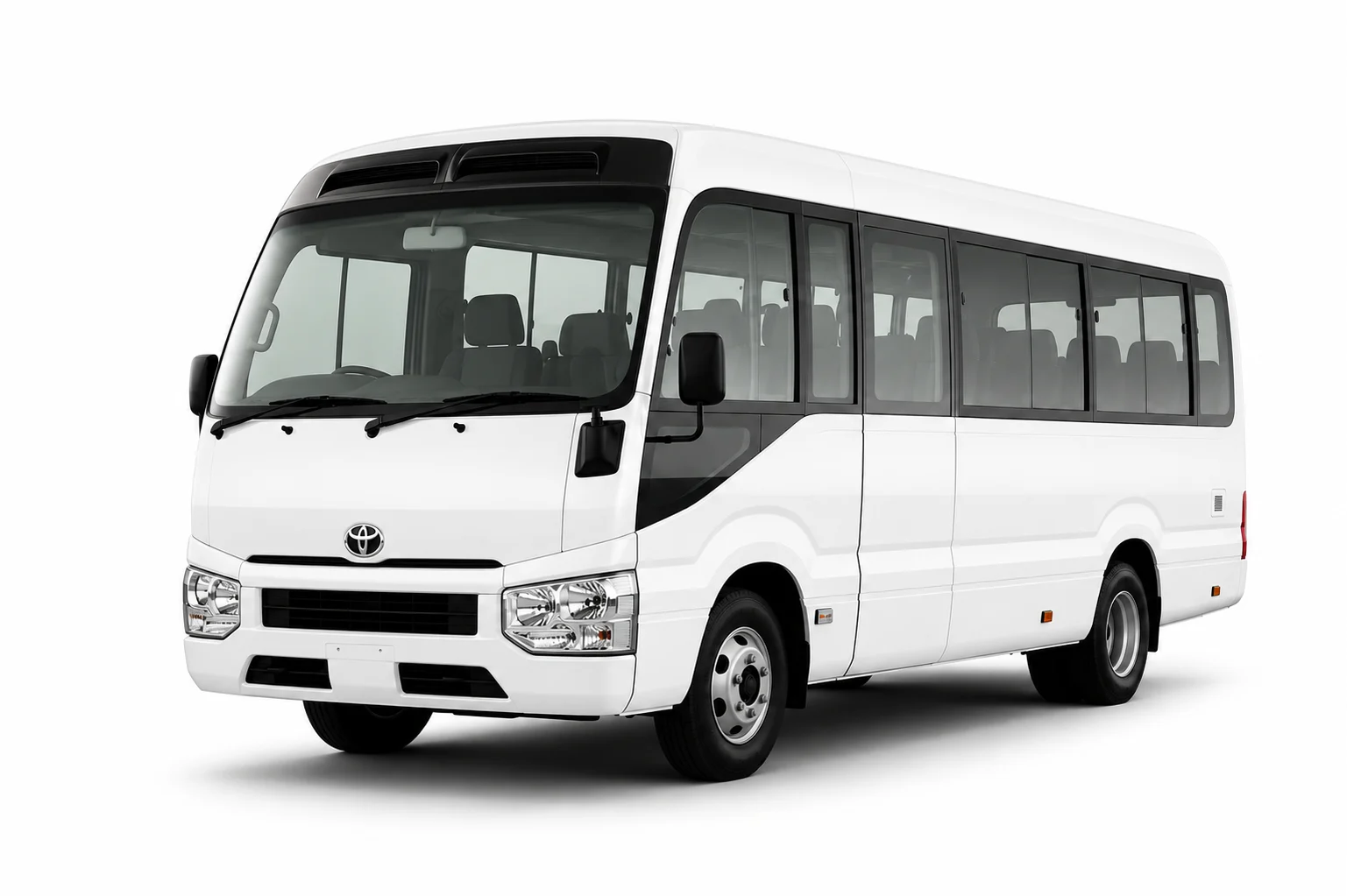 Large group airport transfer vehicle in Zanzibar